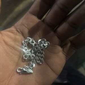 Stylish Silver Chain Necklace